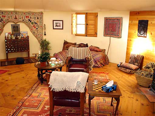 Therapy Room in Yurt
